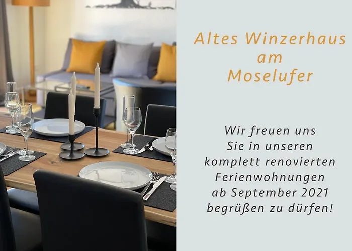 Altes Winzerhaus Am Moselufer - Sonnenlay Lejlighed Traben-Trarbach